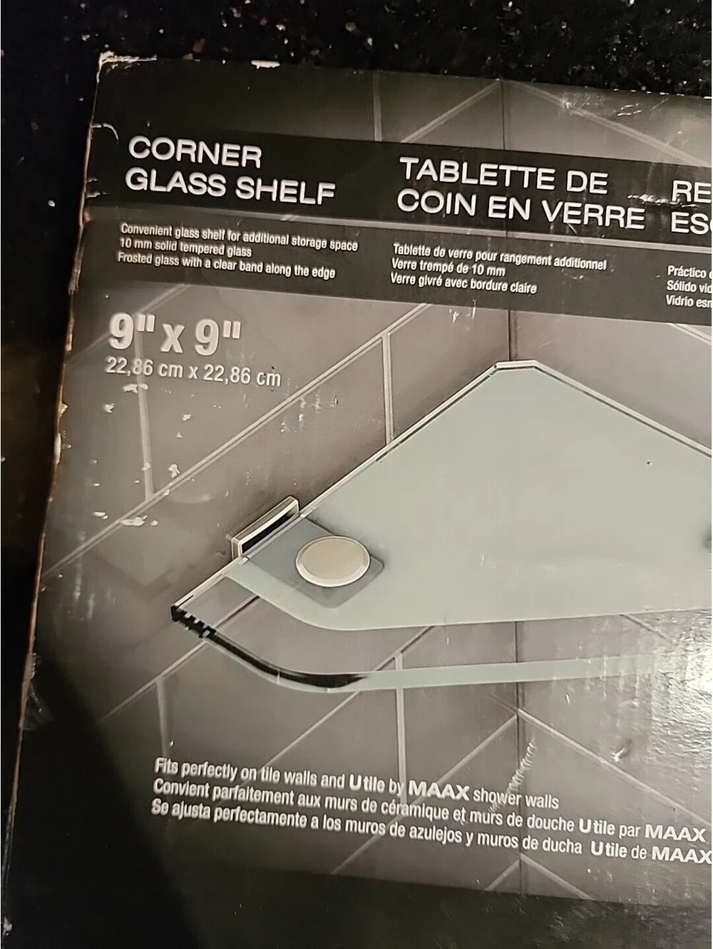 MAAX 10060311 Shower Shelf 9